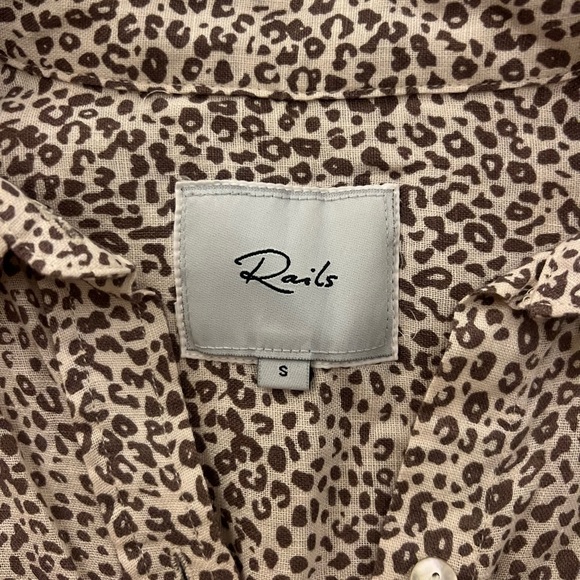 Rails Cheetah Print Sleeveless top - Size S - Picture 3 of 5